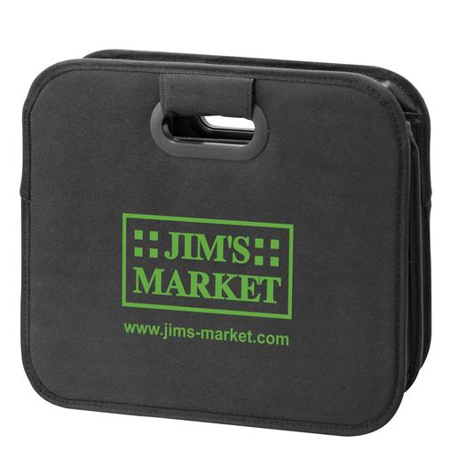 Custom Printed Trunk Tote Organizer (14"x12"x18") - Screen Print - TT1412-SP